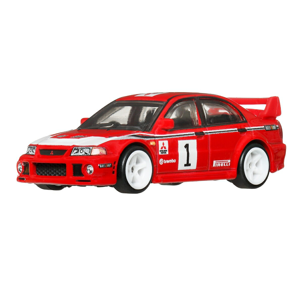 ホットウィール(HotWheels)カーカルチャースリルクライマーズ三菱ランサーエボリューションVI乗り物おもちゃミニカー3歳からレッドJKF19