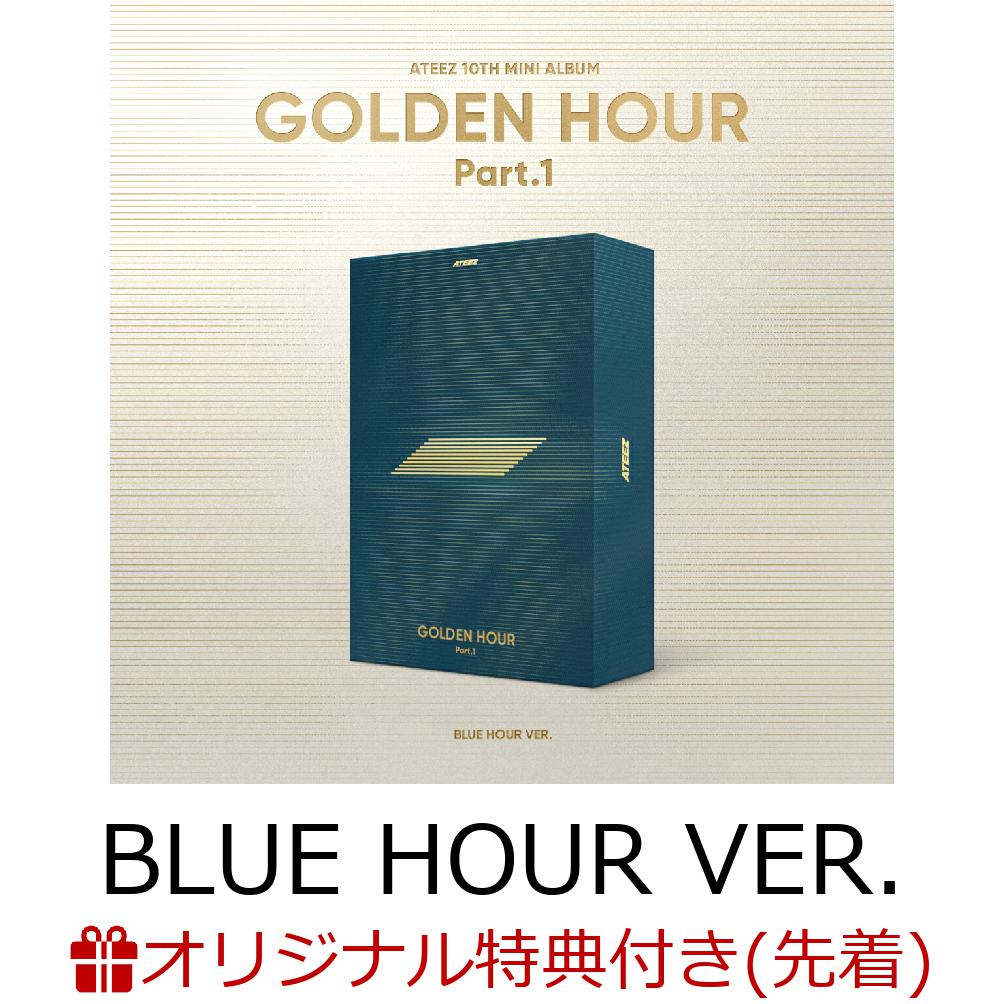 楽天ブックス: 【楽天ブックス限定先着特典+他】【クレジットカード決済限定】GOLDEN HOUR : Part.1 (BLUE HOUR VER.)( ATEEZラッキーロトイベント くじシリアルコード+メンバー別クリアシート（全8種のうちランダム1枚）+他) - ATEEZ -  2100013947687 : CD