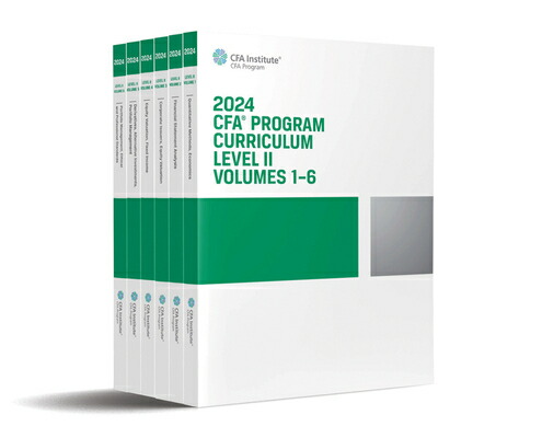 楽天ブックス: 2024 Cfa Program Curriculum Level II Box Set