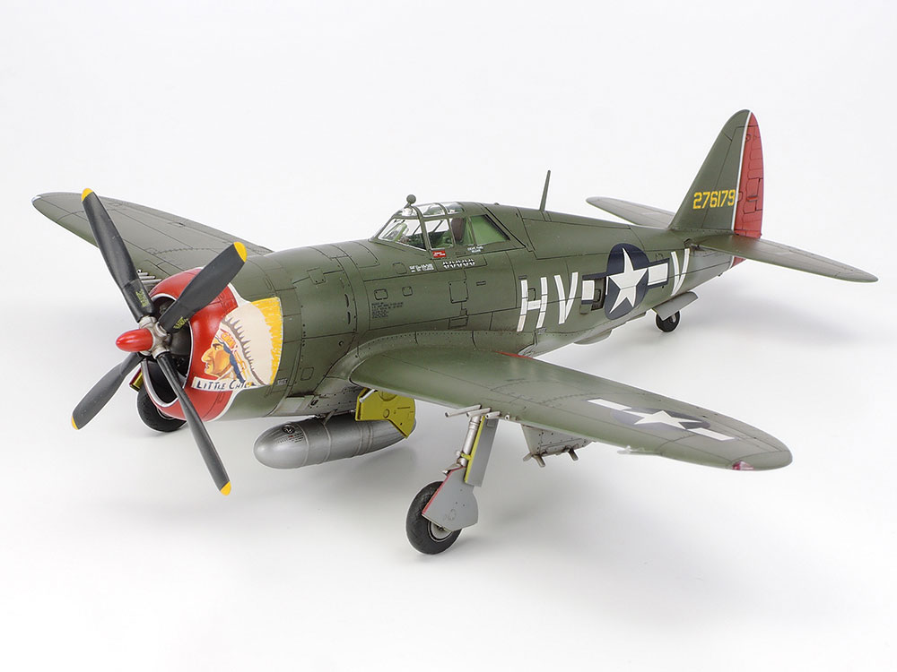 タミヤ 1/72 ウォーバードコレクション　P-47D サンダーボルト“レイザーバック” 【60769】 (プラモデル)画像