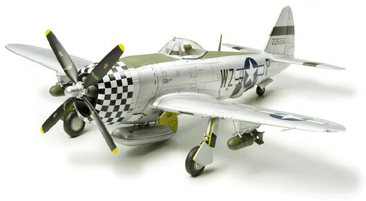 タミヤ 1/72 ウォーバードコレクション　P-47D サンダーボルト“バブルトップ” 【60770】 (プラモデル)画像