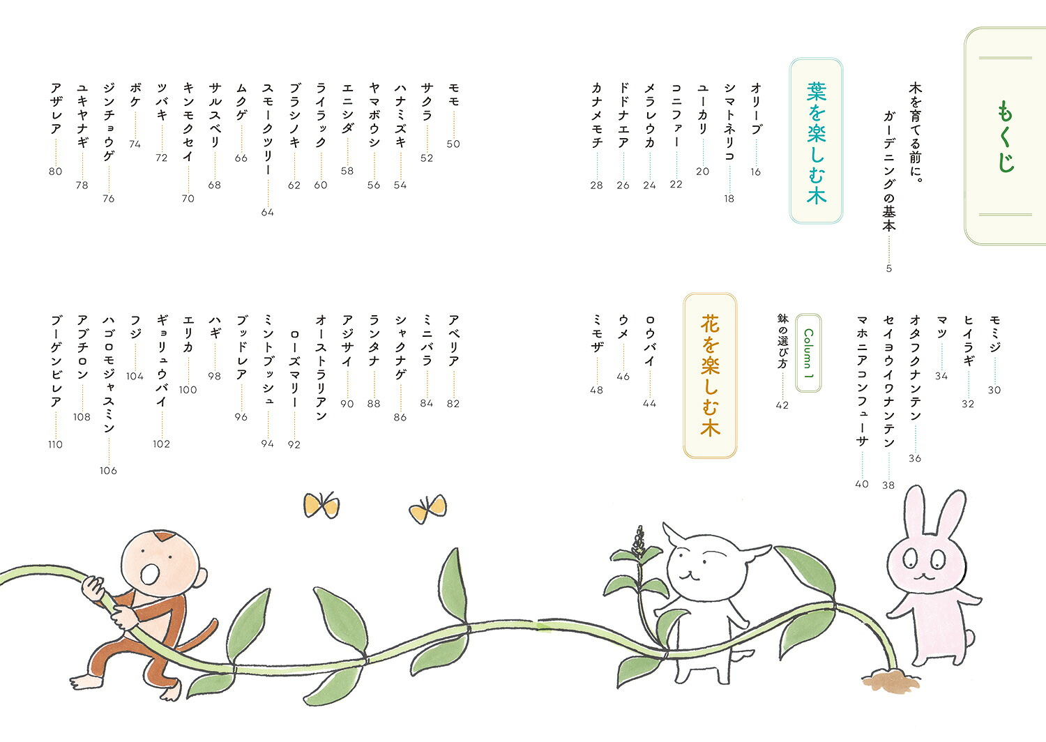 木を育ててみたいのですが。鉢植えで気軽にはじめられます[花福こざる]
