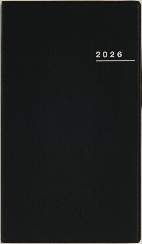 2026年　手帳　4月始まり　No.771　リベルプラス　　[ミッドナイト・ブラック]高橋書店　手帳判　　マンスリー画像