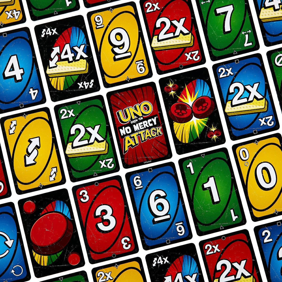 マテルゲーム(MattelGame)ウノ(UNO)ハンパねぇ！エクストリームカードランチャー付カードゲームパーティーグッズ2~6人用7歳からレッドJNK70