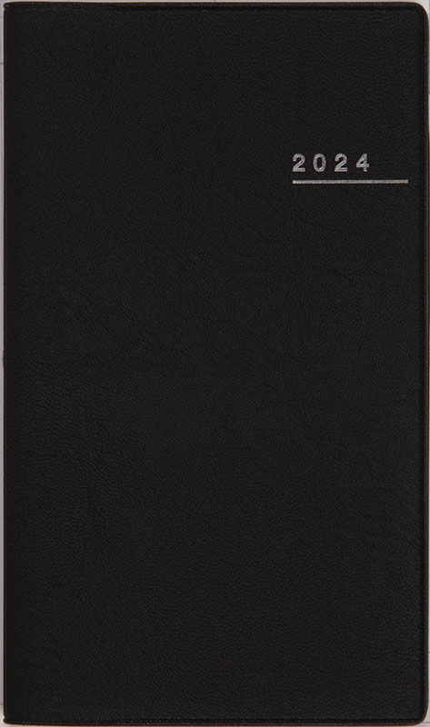 2024年　手帳　4月始まり　No.771　リベルプラス 1　　[ミッドナイト・ブラック]高橋書店　手帳判　　マンスリー画像