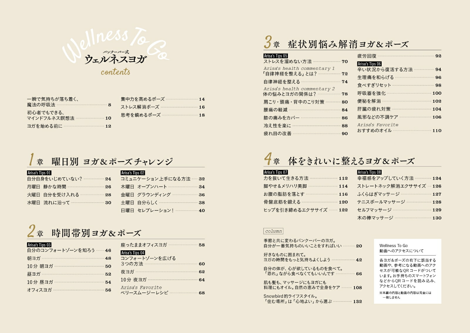 バンクーバー式ウェルネスヨガWellnessToGo[Arisa]