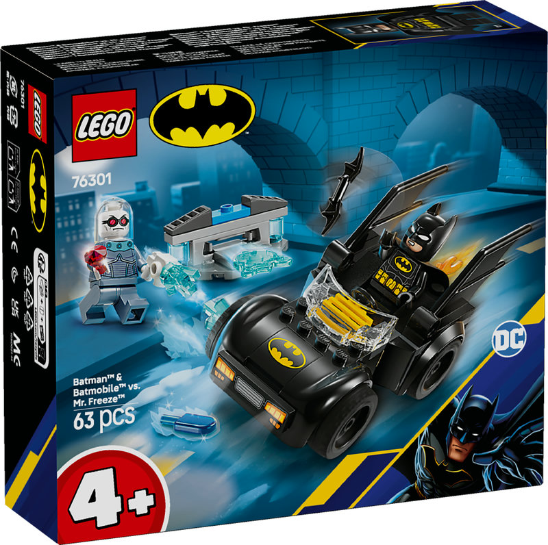 レゴ(LEGO) マーベル バットマン(TM)＆バットモービル(TM) vs Mr. フリーズ(TM) 76301 [ おもちゃ 玩具 プレゼント 4歳 5歳 6歳 ]画像