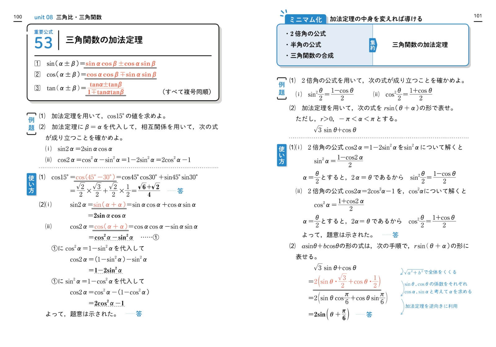 楽天ブックス 暗記量を最小限にできる ミニマム数学公式集80 数学1 A 2 B 矢加部淳 本