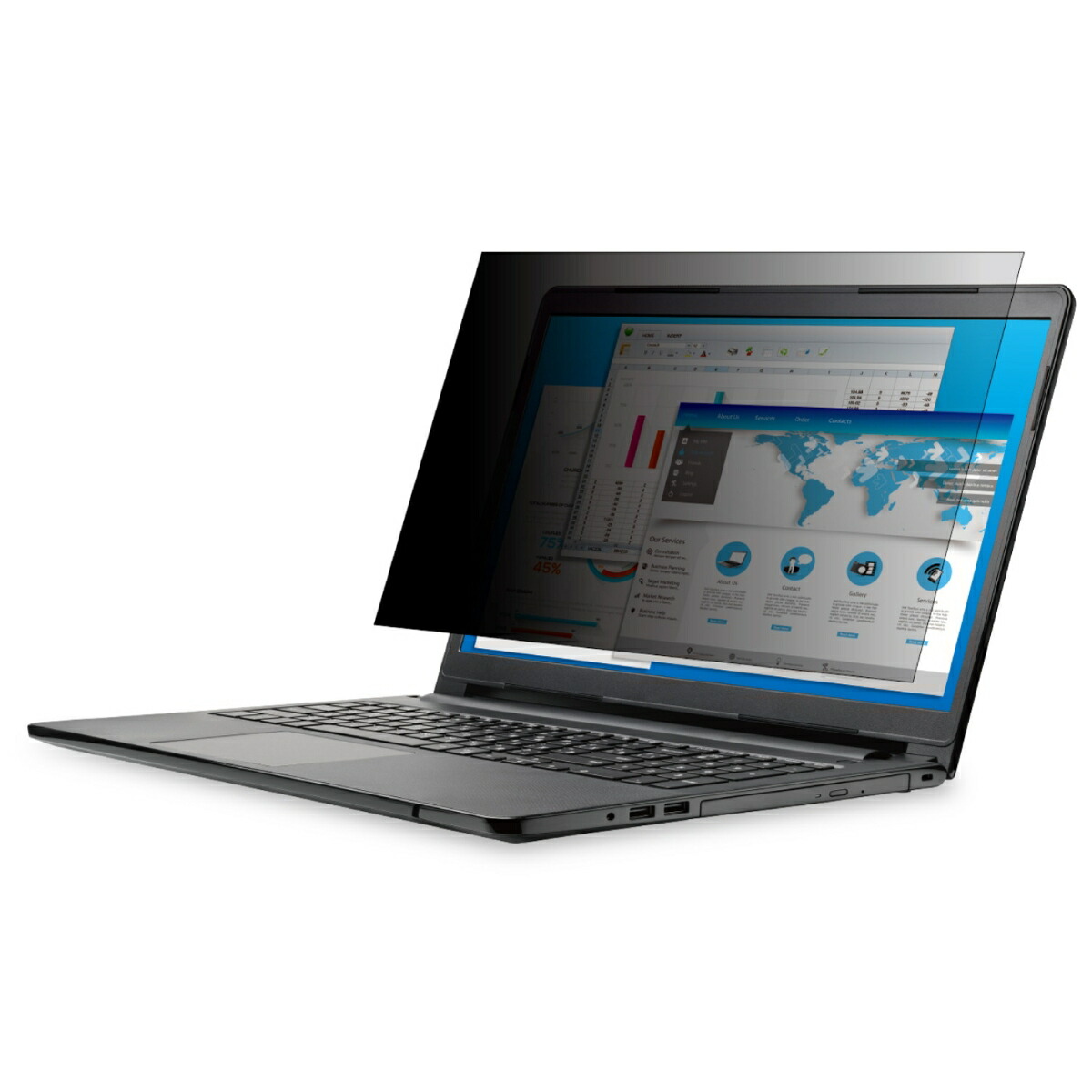 ブックス: 液晶保護フィルター/のぞき見防止/抗菌/15.6Wインチ(16:9) - エレコム - 4549550237758 : PCソフト・周辺機器