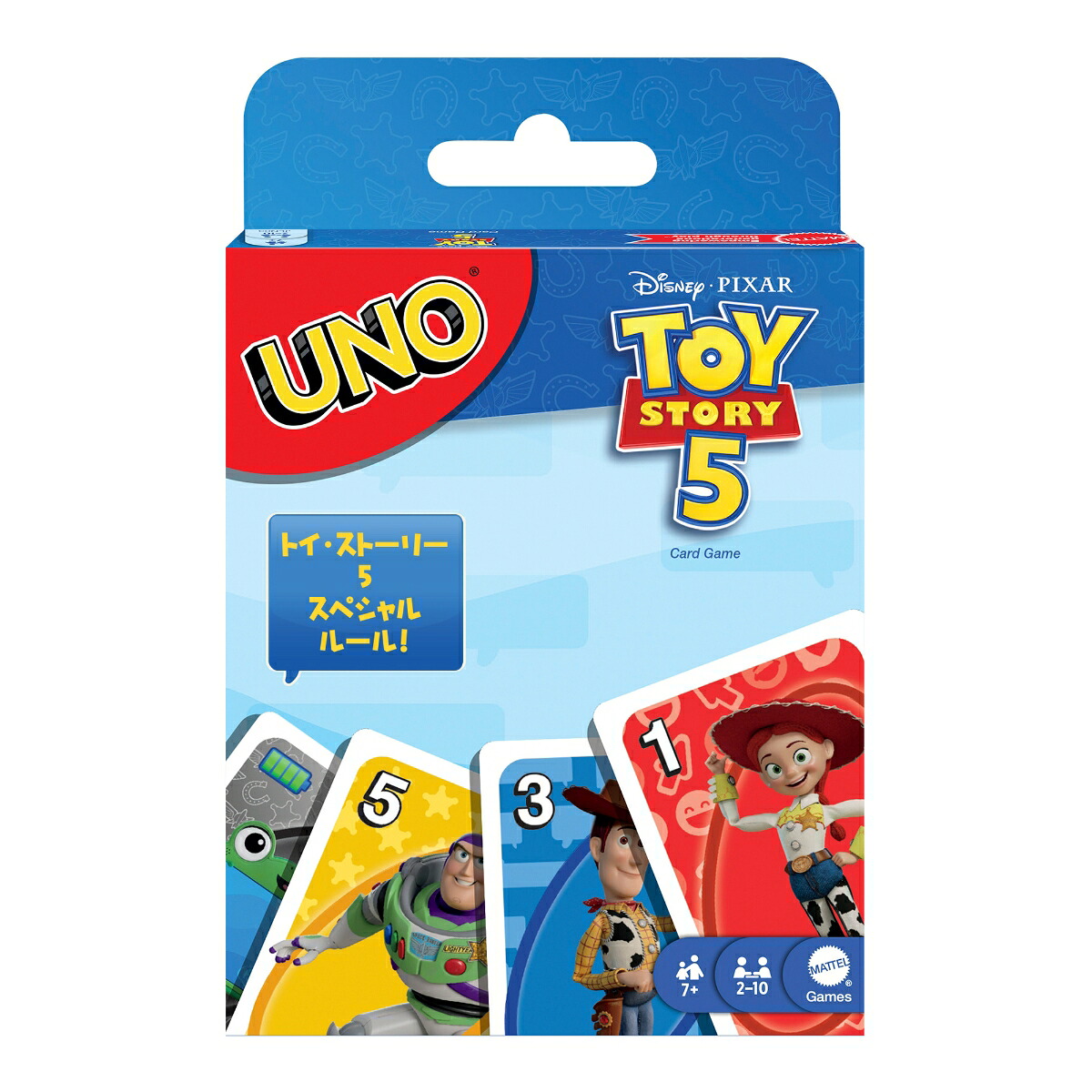 マテルゲーム(MattelGame)ウノ(UNO)トイ・ストーリー5カードゲーム2~10人用パーティーゲーム7歳からブルーJLN03