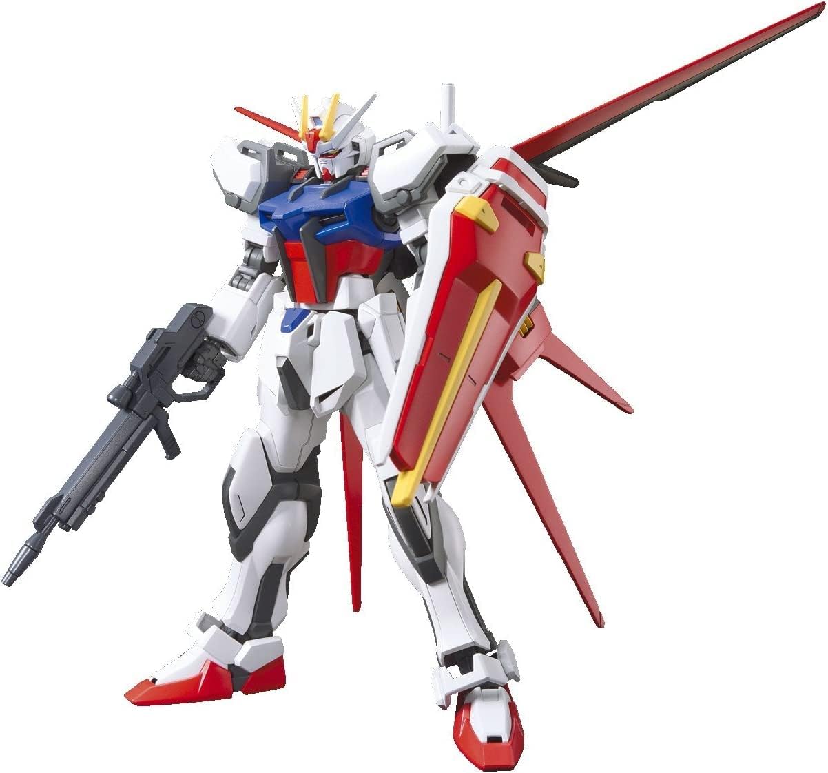 HG 『機動戦士ガンダムSEED』 GAT-X105A エールストライクガンダム 1/144スケール プラモデル画像
