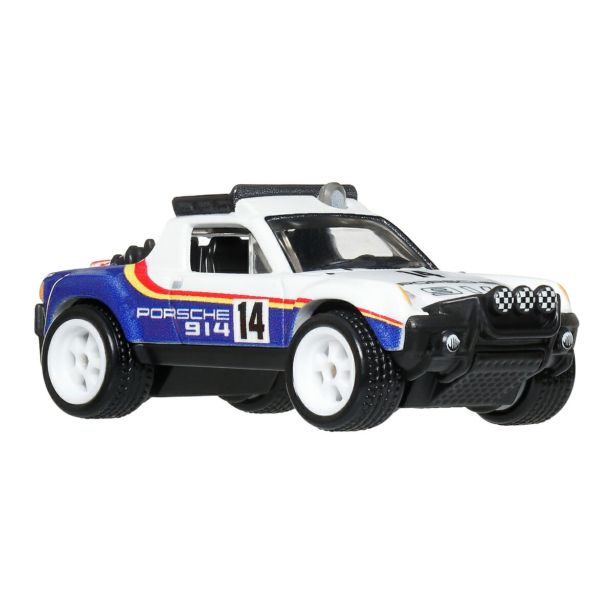 ホットウィール(HotWheels)カーカルチャースリルクライマーズポルシェ914サファリ乗り物おもちゃミニカー3歳からホワイトJKF22
