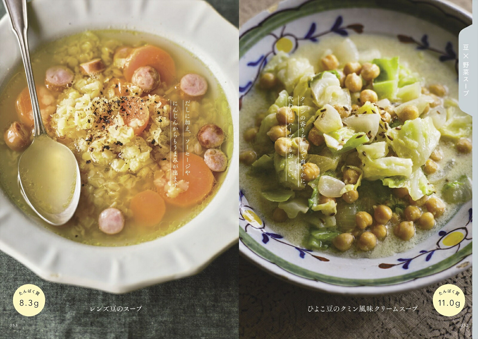 このひと皿でたんぱく質も野菜もとれるからだ思いの快福スープ[飛田和緒]
