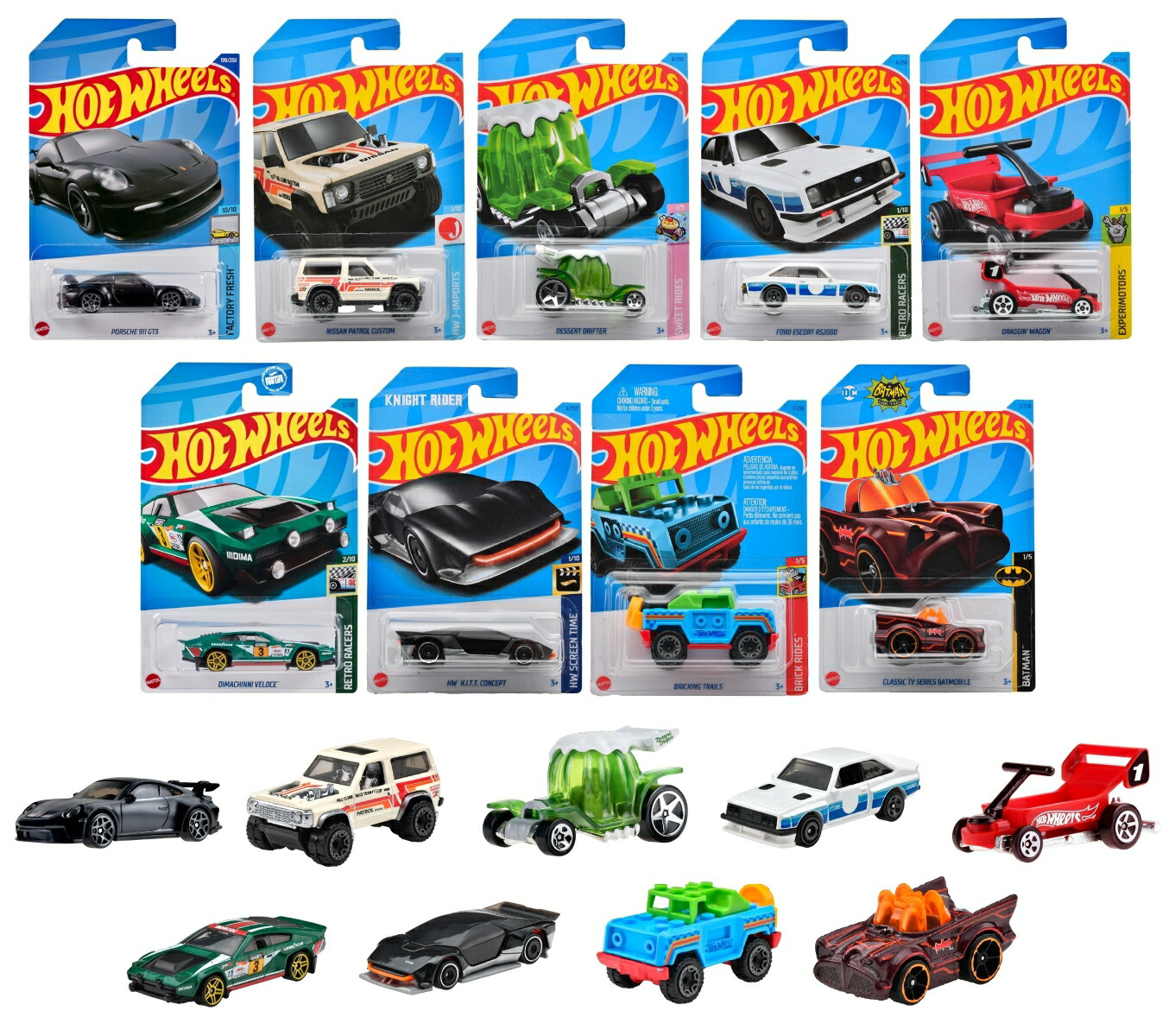 �ۥåȥ��������HotWheels�˥١����å�����A�������ȡڥߥ˥���36������BOX����ۡ�3��~��98KA-C4982