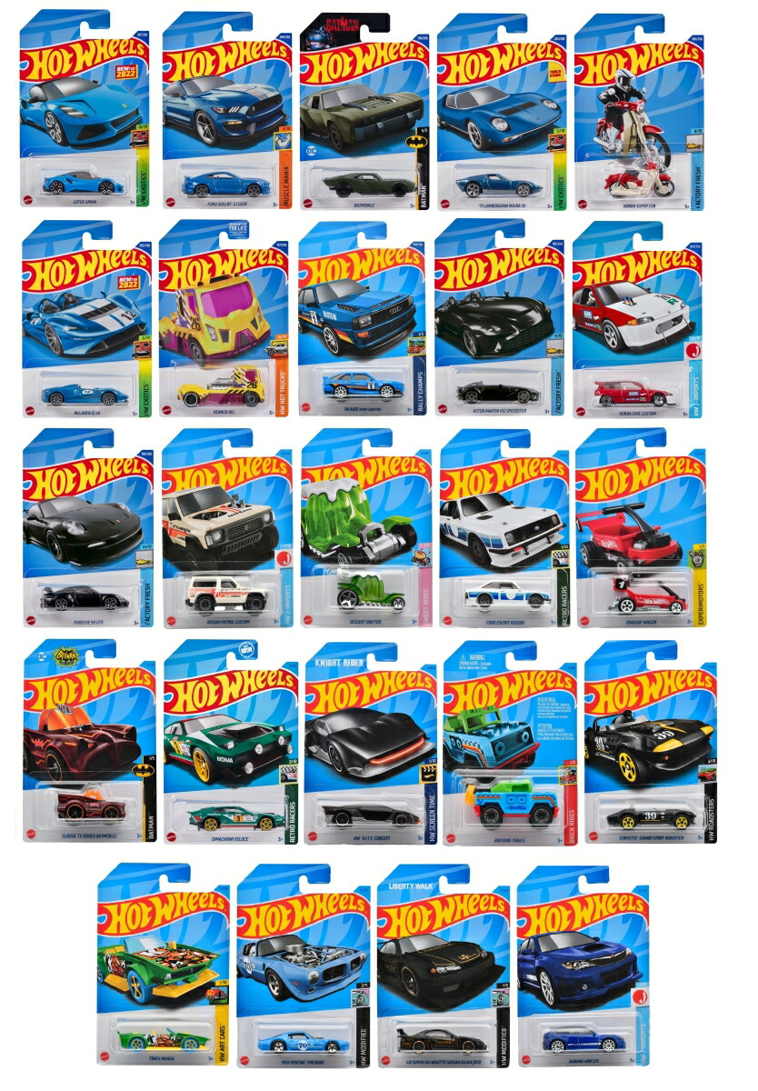 �ۥåȥ��������HotWheels�˥١����å�����A�������ȡڥߥ˥���36������BOX����ۡ�3��~��98KA-C4982