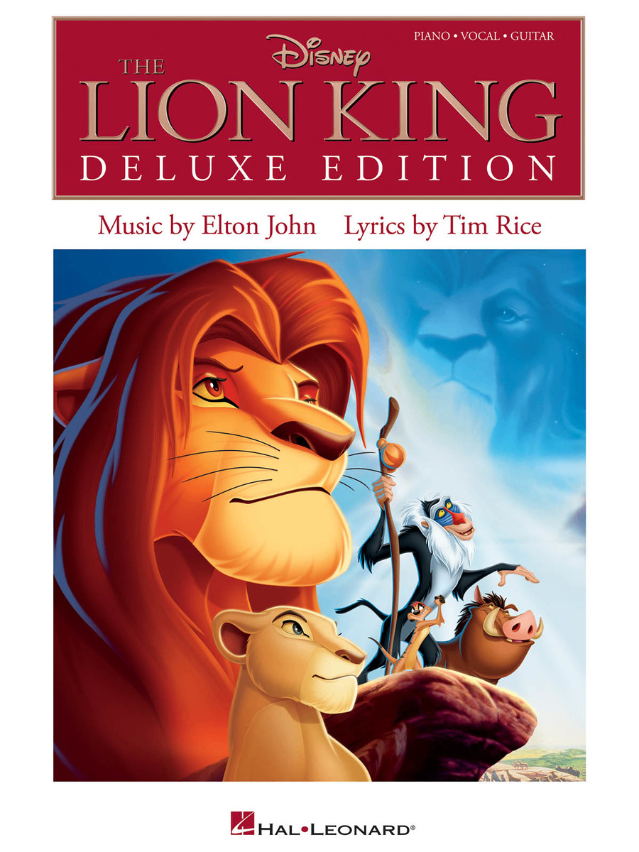 【輸入楽譜】ジョン, Elton & ライス, Tim: ディズニー映画「ライオン・キング」: ヴォーカル・セレクション(デラックス・エディション)画像