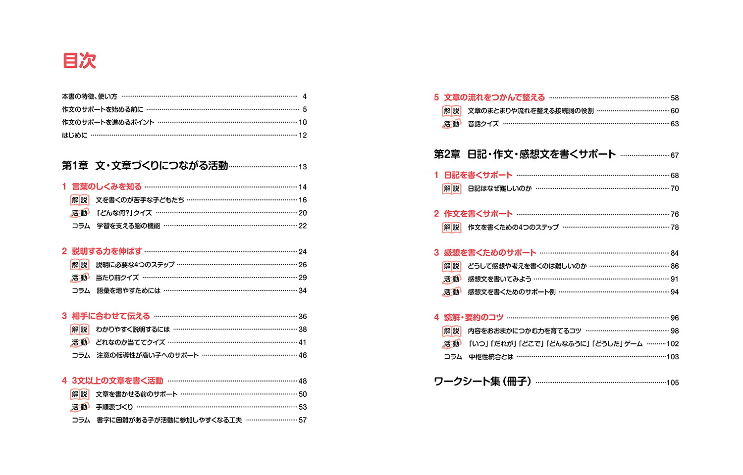 作文と発表が苦手な子への教え方と教材楽しい活動とプリントですぐに始められる！（ヒューマンケアブックス）[澳塩渚]