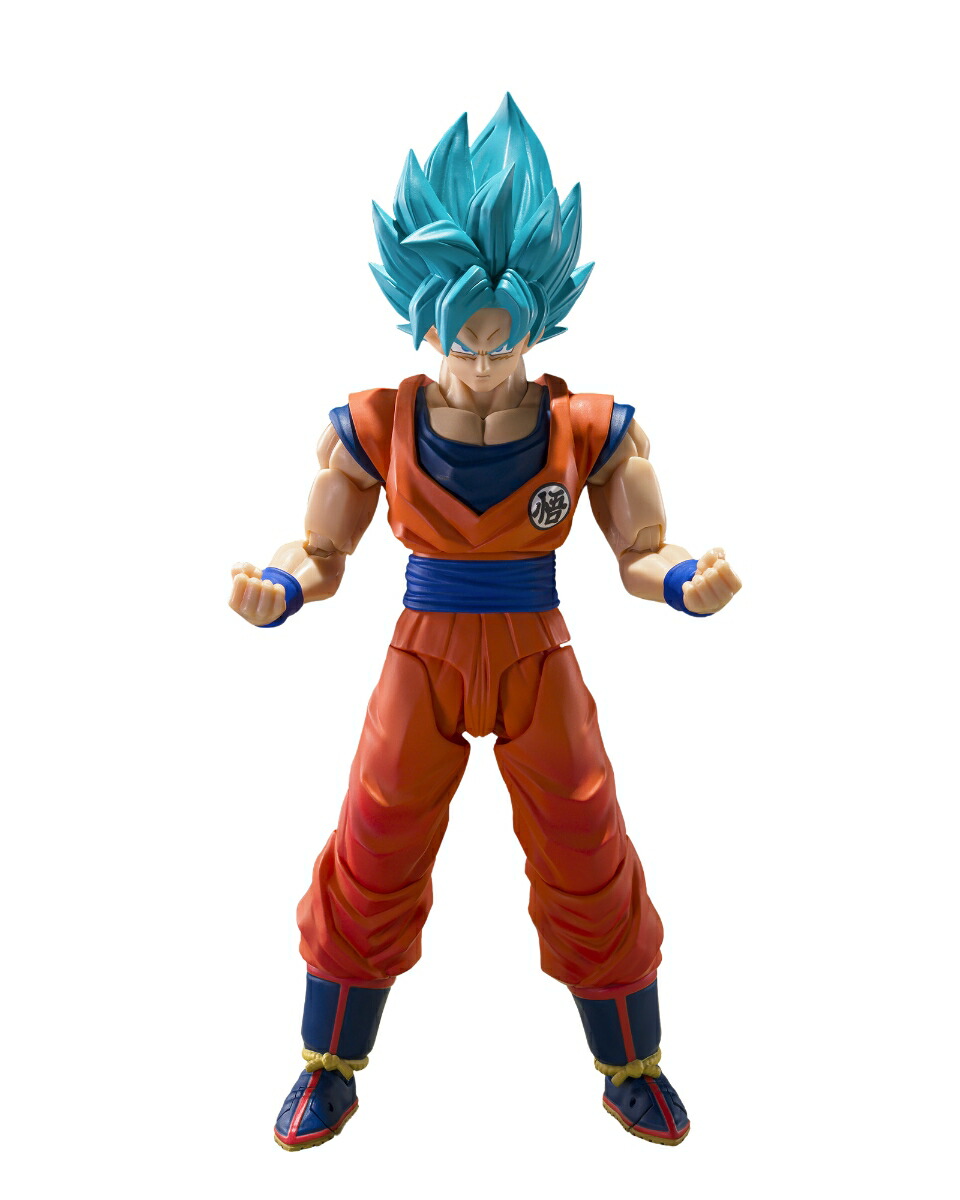 S.H.Figuarts 『ドラゴンボール超』 超サイヤ人ゴッド超サイヤ人孫悟空〈限界を超えし蒼き力〉 (塗装済み可動フィギュア)画像