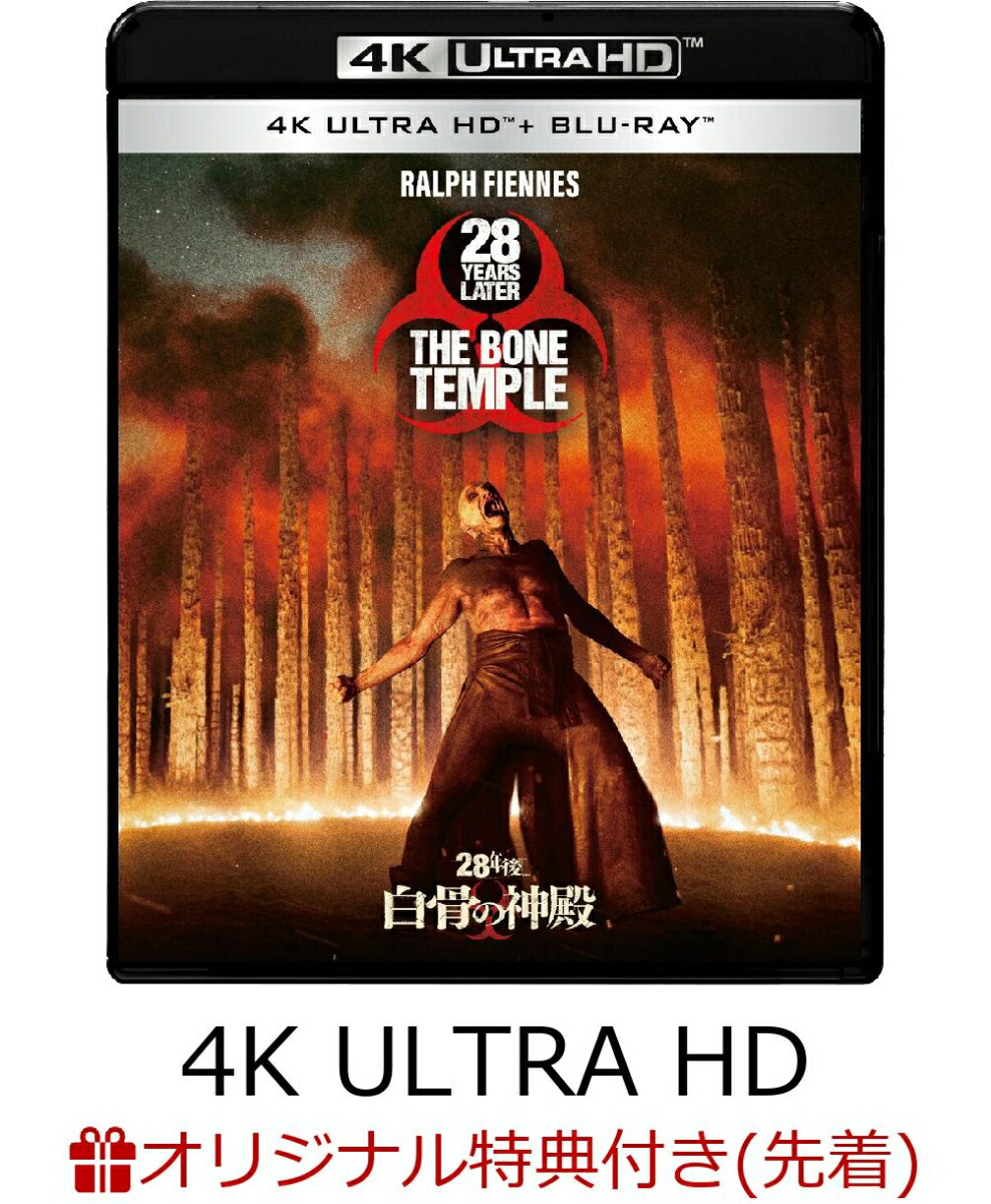 【楽天ブックス限定先着特典】28年後...白骨の神殿4KUHD＋ブルーレイセット【4KULTRAHD】(L判ブロマイド×3枚)[レイフ・ファインズ]
