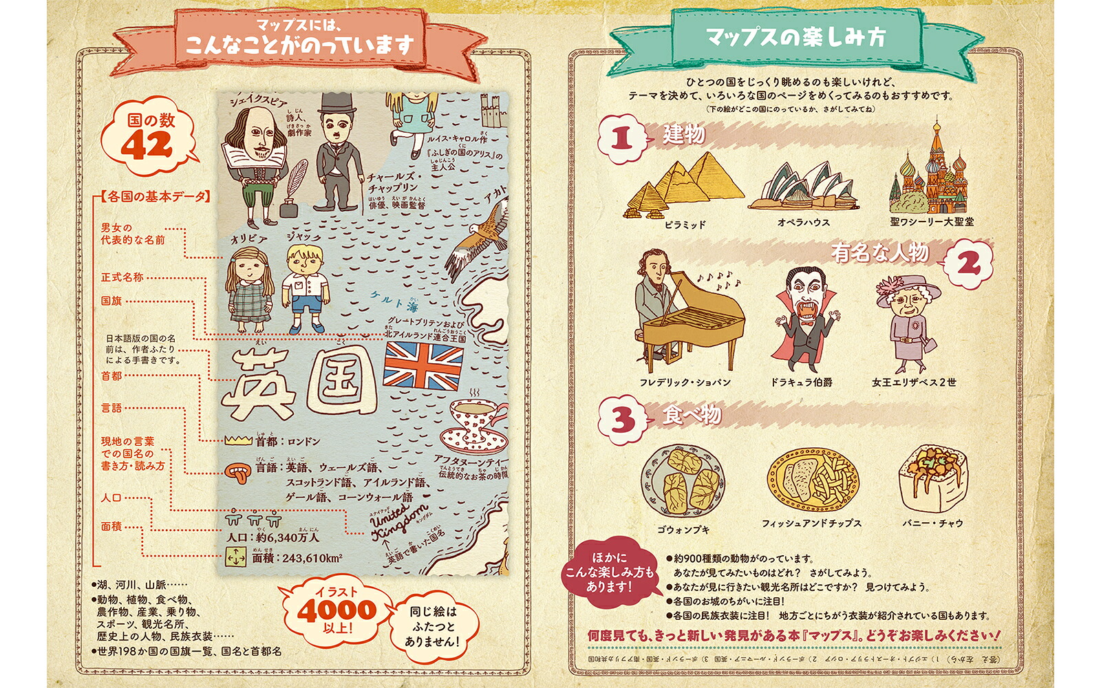 マップス新・世界図絵[アレクサンドラ・ミジェリンスカ＆ダニエル・ミジェリンスキ]