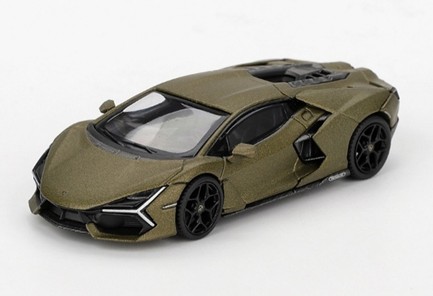 MINI-GT 1/64 ランボルギーニ レヴエルト Verde Gea Matte(左ハンドル) 【MGT01136-L】 (ミニカー)画像