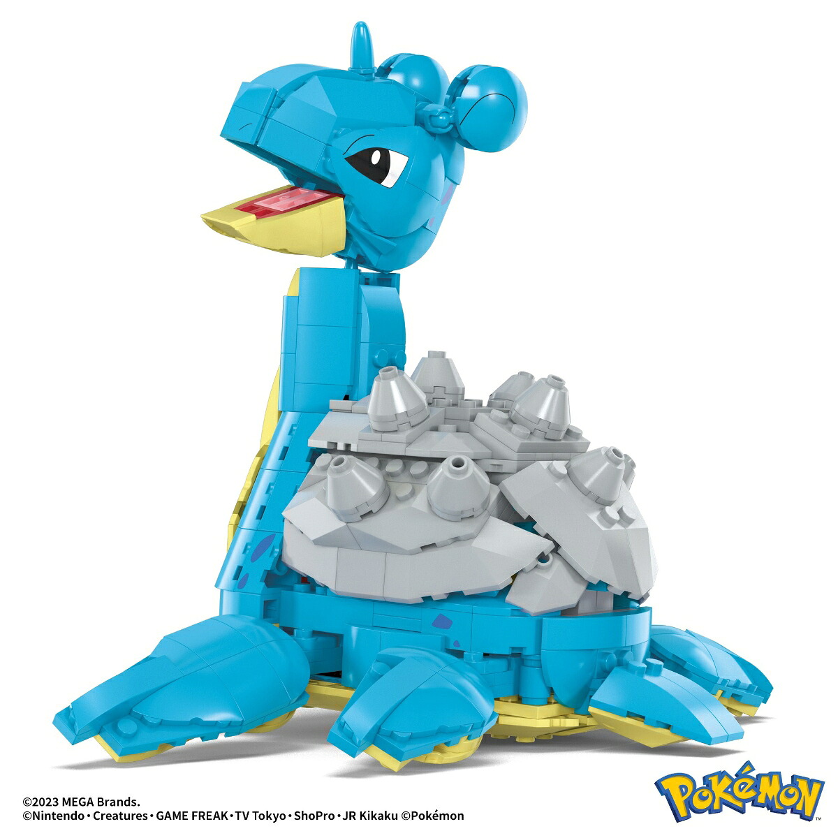 メガ(MEGA)ポケモンアドベンチャーワールドラプラスと海底探索【ブロックセット】【ブロックピース数：527ピース】【8才～】HKT26