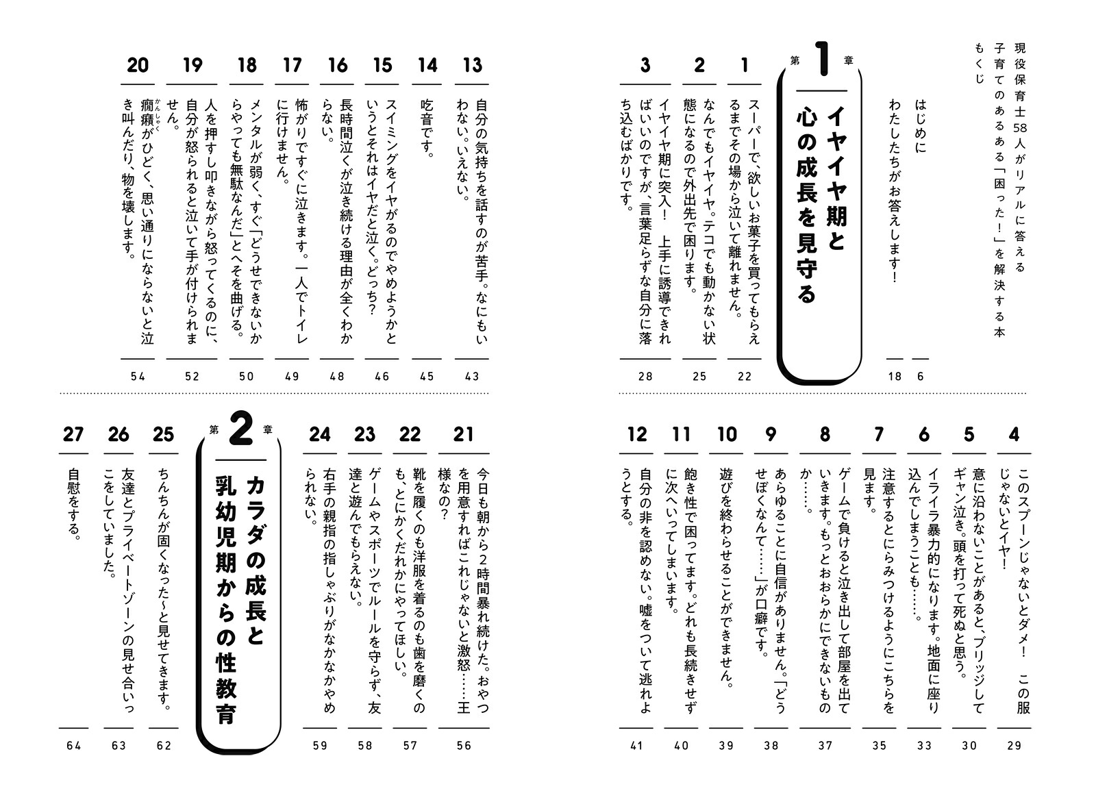 子育てのあるある「困った！」を解決する本現役保育士58人がリアルに答える[どろんこ会グループ]