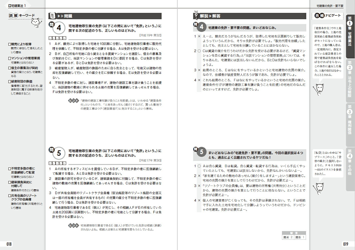 楽天ブックス 合格しようぜ 宅建士音声付きテーマ別ベストセレクト問題集 2020 大澤茂雄 9784295007883 本