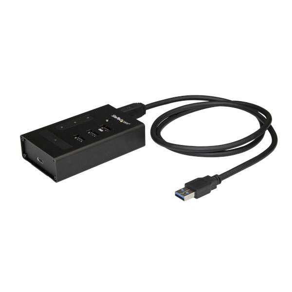 ブックス: 4ポートUSB 3.0ハブ 金属ケース USB-A - 3x USB-A／1x USB-C - StarTech.com - 0065030867887 : PCソフト・周辺機器