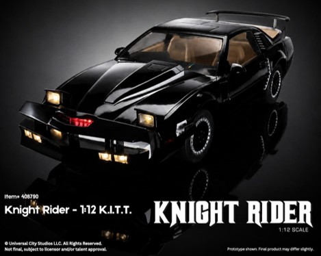 RamenTOY1/12『ナイトライダー』ナイト2000(マイケル・ナイトフィギュア付)【RT408790】(ミニカー)【クレジットカード決済限定】