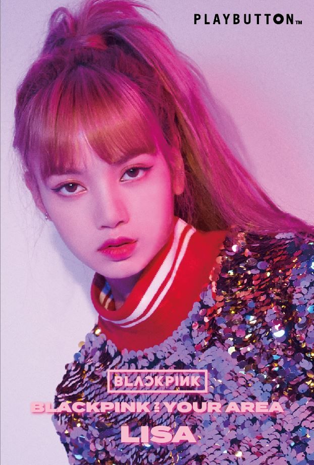 初回限定【先着特典】BLACKPINK IN YOUR AREA (PLAYBUTTON (LISA Ver.)) (初回限定盤) (ポストカード付き)