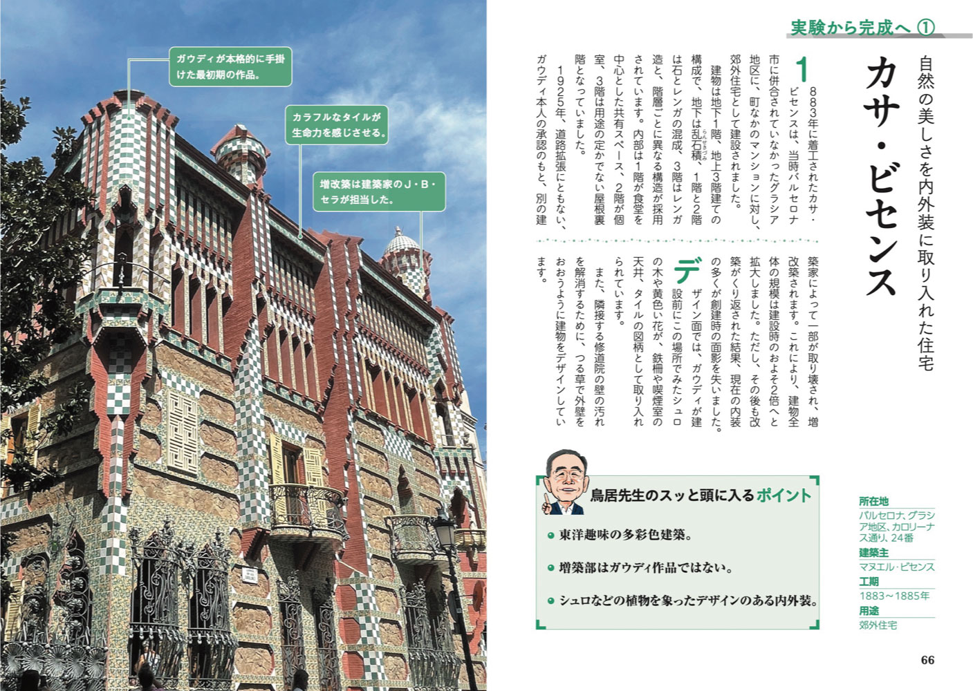 図解でスッと頭に入るガウディとサグラダ・ファミリアの世界[鳥居徳敏]