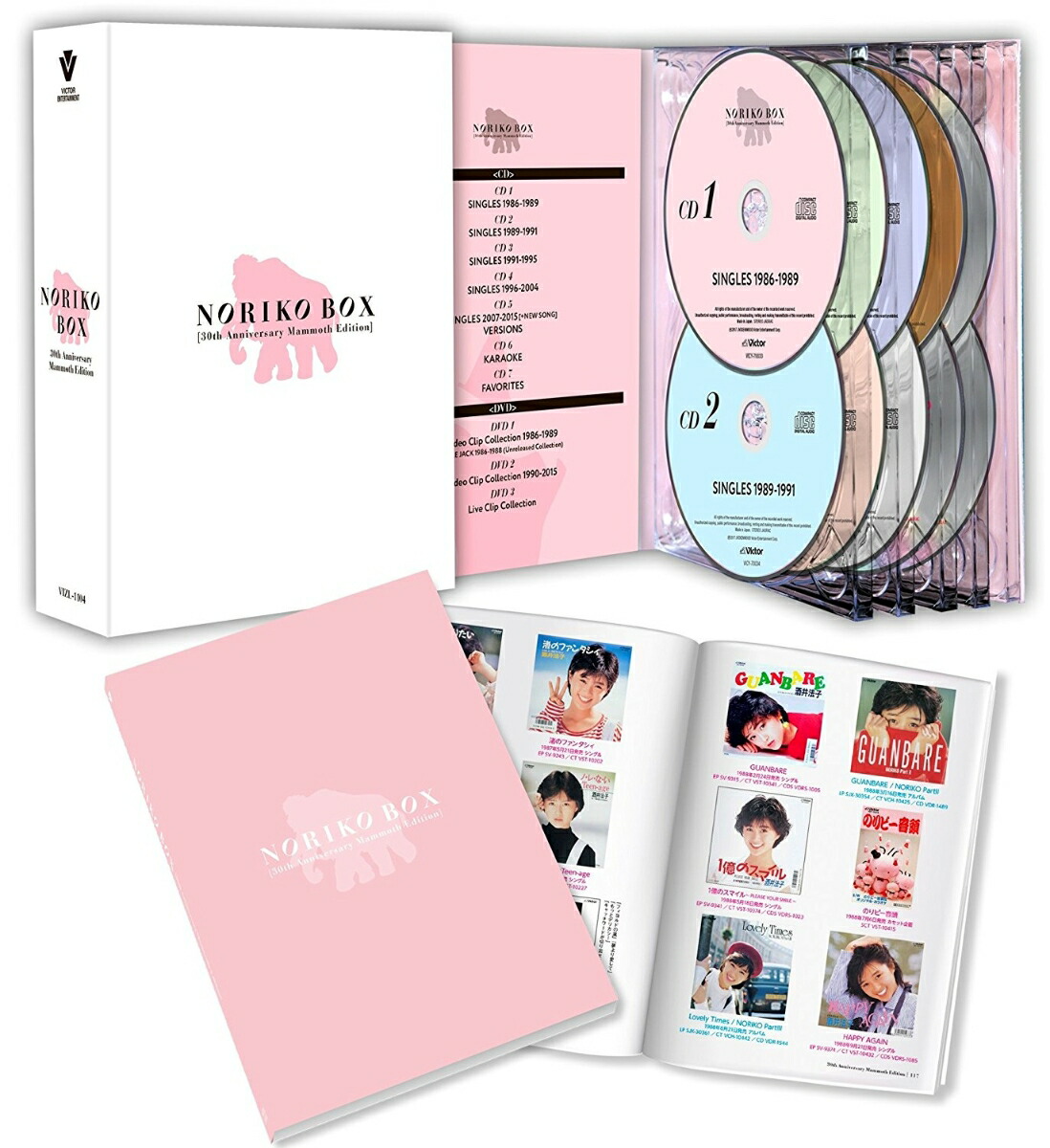 酒井法子NORIKO BOX 30th アニバーサリーマンモスエディション