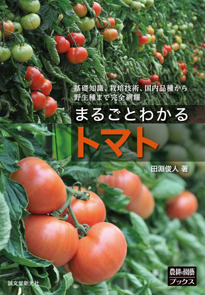楽天ブックス まるごとわかるトマト 基礎知識 栽培技術 国内品種から野生種まで完全網羅 田淵 俊人 本