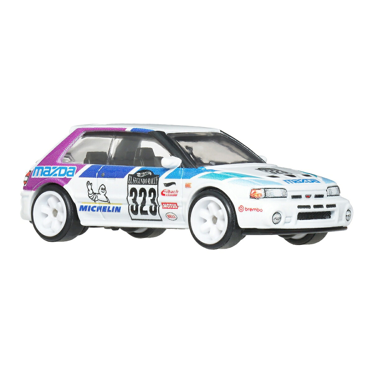 ホットウィール(HotWheels)カーカルチャーモダン・クラシックスマツダ323GTR乗り物おもちゃミニカー3歳からホワイトJKF17