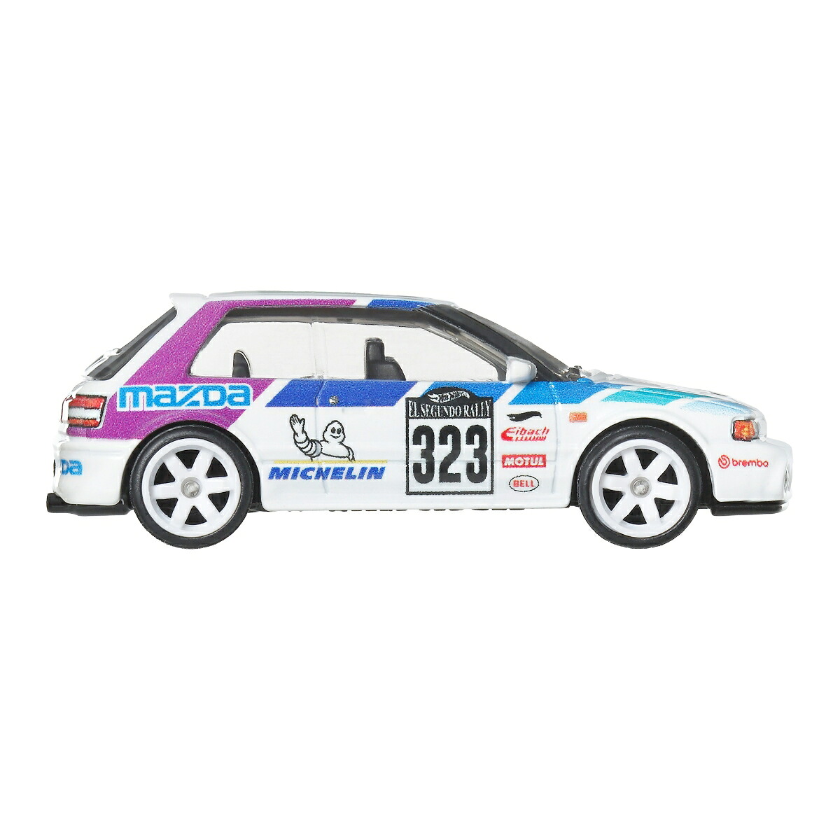 ホットウィール(HotWheels)カーカルチャーモダン・クラシックスマツダ323GTR乗り物おもちゃミニカー3歳からホワイトJKF17