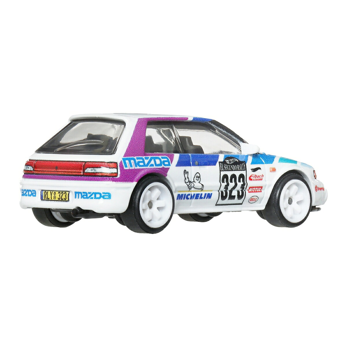 ホットウィール(HotWheels)カーカルチャーモダン・クラシックスマツダ323GTR乗り物おもちゃミニカー3歳からホワイトJKF17