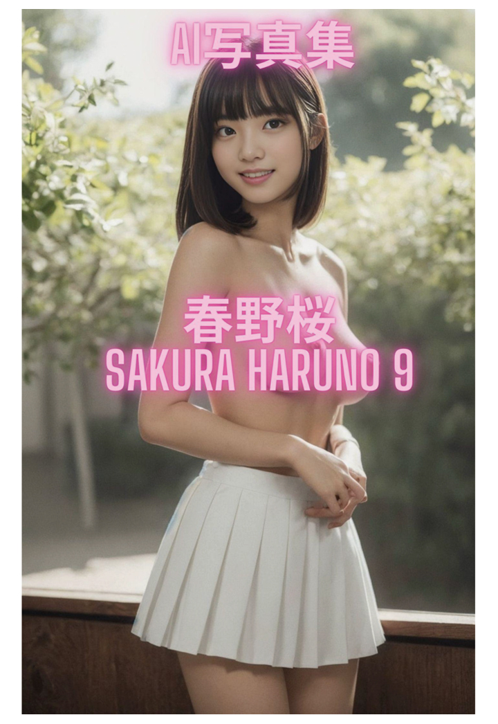 【POD】AI写真集 春野桜 Sakura Haruno 9画像