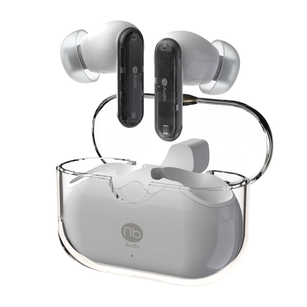 ブックス: (nb)Audio トランスルーセント ヘッドトラッキング対応 完全ワイヤレスイヤホン SkeLeTon II (スケルトン・ツー) SKLT2-WH （ホワイト） - （nb）Audio - 4560358458008 : PCソフト・周辺機器