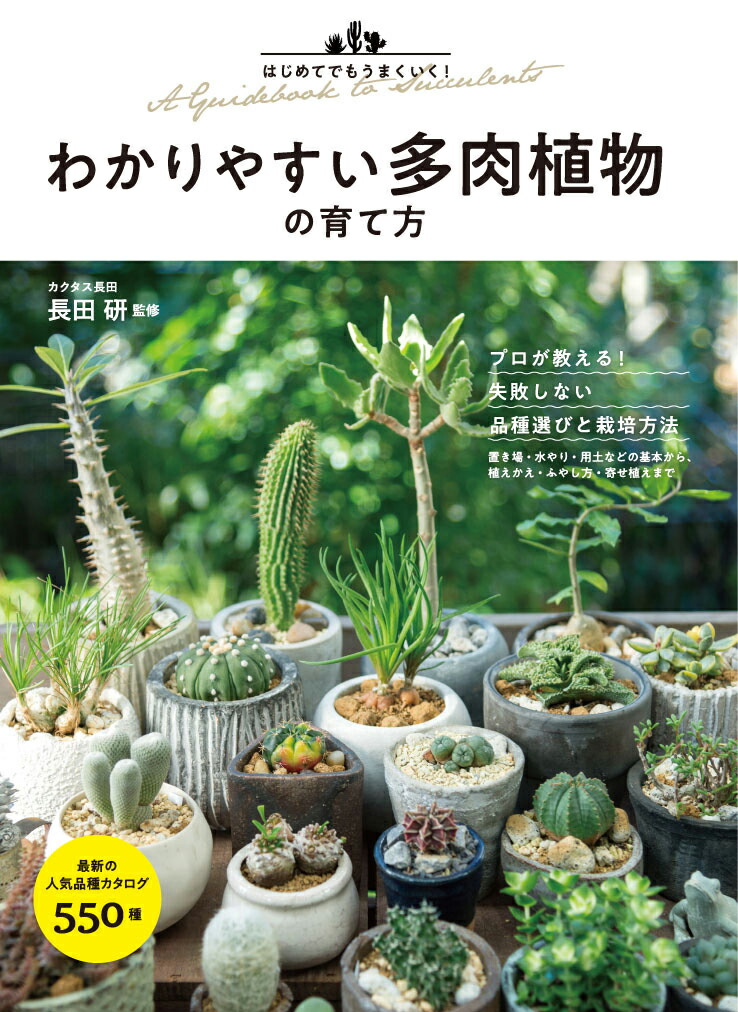 楽天ブックス はじめてでもうまくいく わかりやすい多肉植物の育て方 長田 研 本