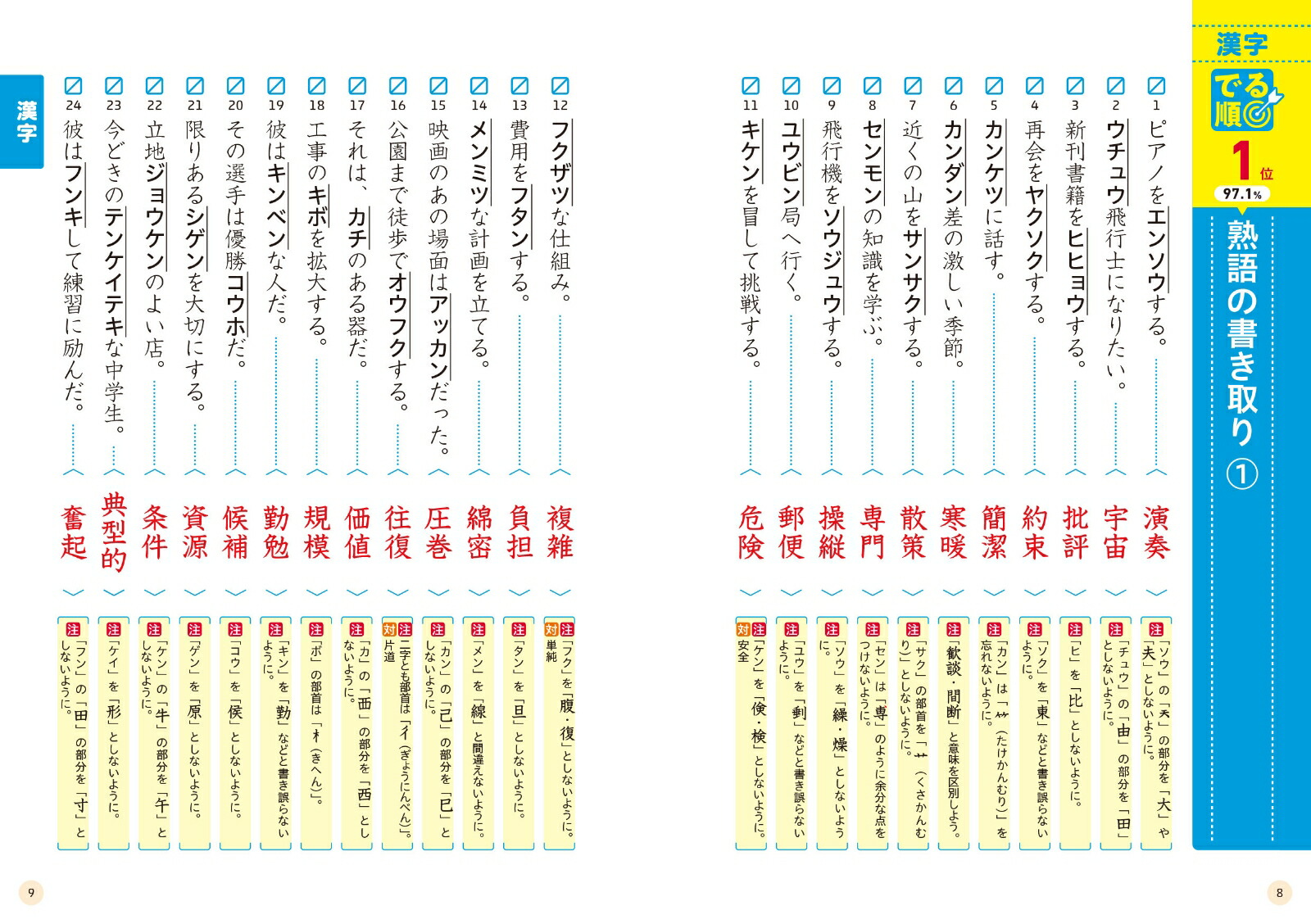 楽天ブックス 高校入試 でる順ターゲット 中学漢字 語句 文法1500 旺文社 本