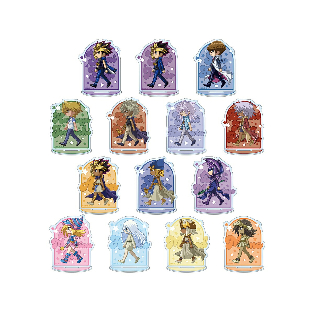 遊☆戯☆王デュエルモンスターズトレーディング ちびとこ アクリルスタンド(BOX＝14個)画像