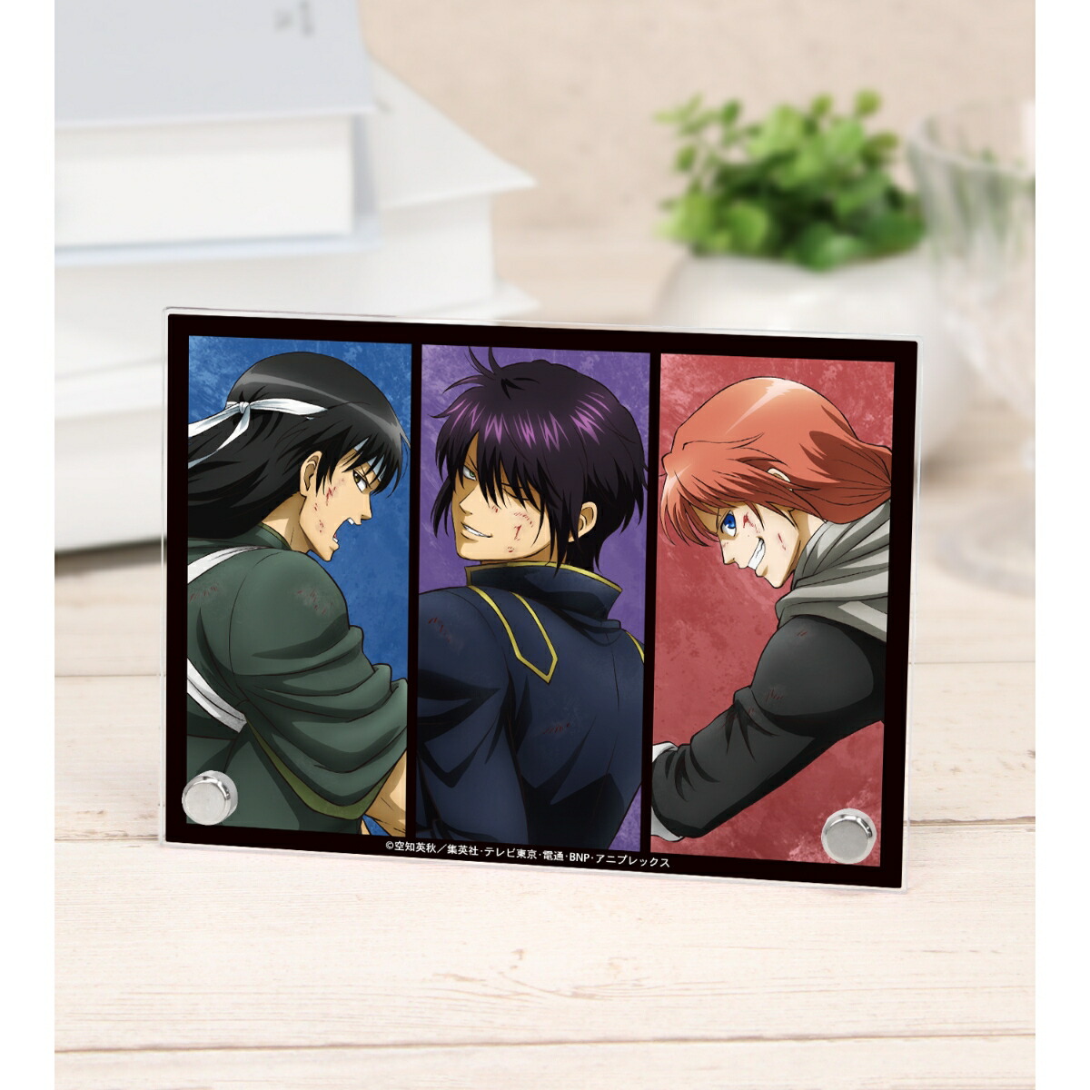 銀魂描き下ろし 桂小太郎&高杉晋助&神威 戦う背中ver. 第2弾 A6アクリルパネル画像