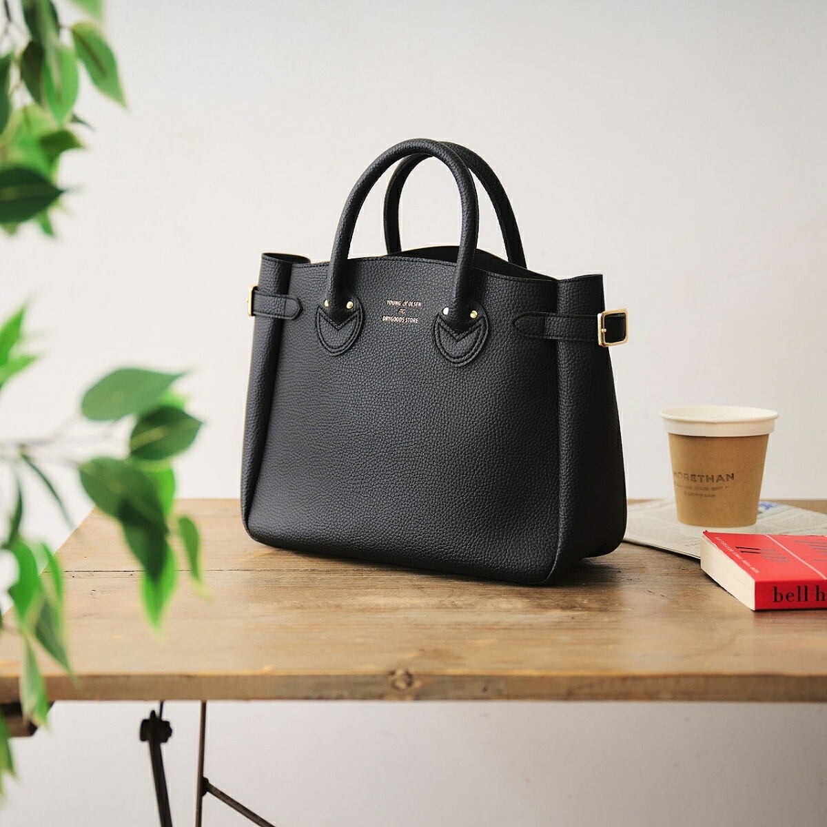 YOUNG&OLSEN The DRYGOODS STORE BELTED TOTE BAG BOOK