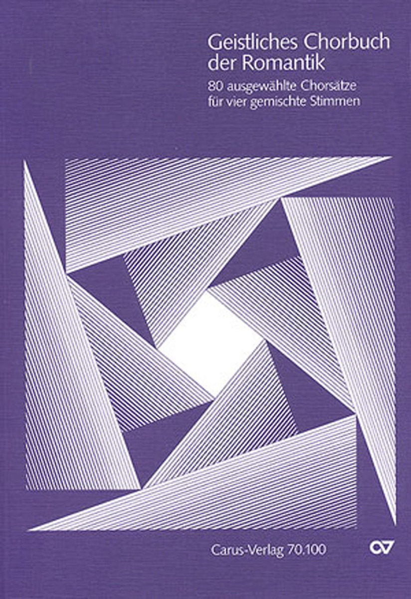 【輸入楽譜】Geistliches Chorbuch der Romantik/Helbich & Herzog編: 合唱スコア画像