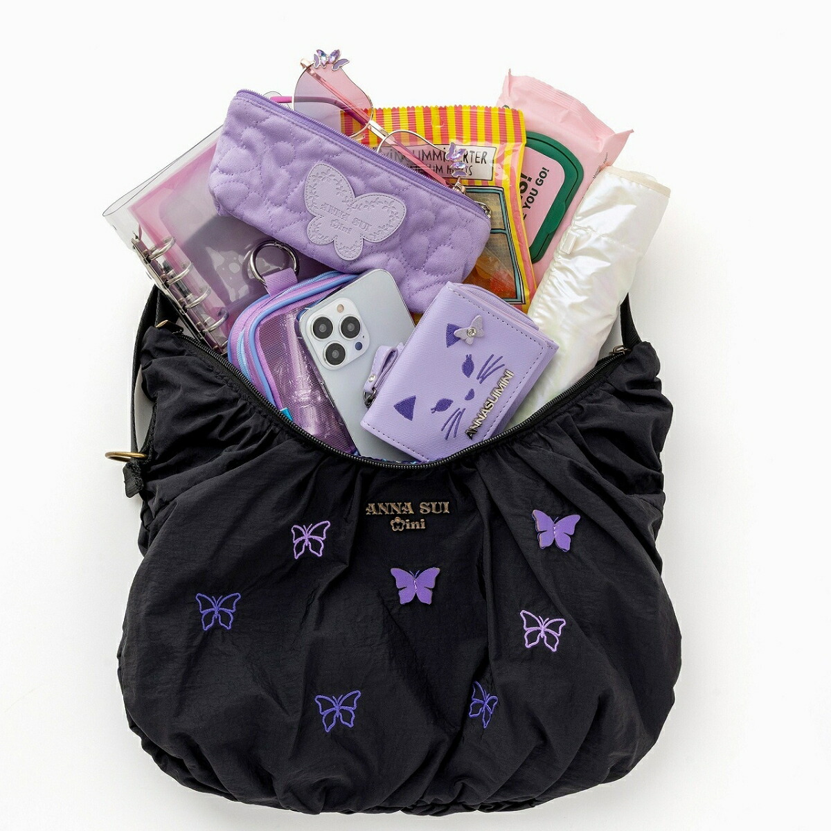 ANNA SUI mini 2wayクロワッサンバッグBOOK