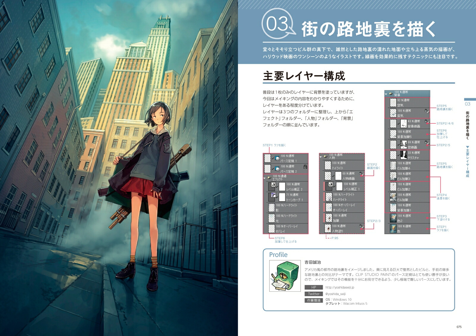 楽天ブックス 魅せる背景上達術決定版 Clip Studio Paint Pro Ex対 サイドランチ 本