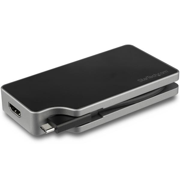 ブックス: 4 in 1 USB Type-C接続マルチディスプレイアダプタ 95W USB Power Delivery 4K／60Hz対応 スペースグレー - StarTech.com - 0065030878074 : PCソフト・周辺機器