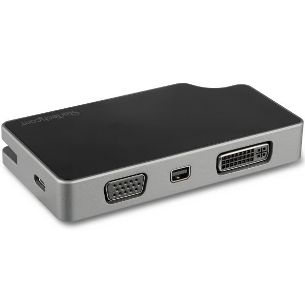 ブックス: 4 in 1 USB Type-C接続マルチディスプレイアダプタ 95W USB Power Delivery 4K／60Hz対応 スペースグレー - StarTech.com - 0065030878074 : PCソフト・周辺機器