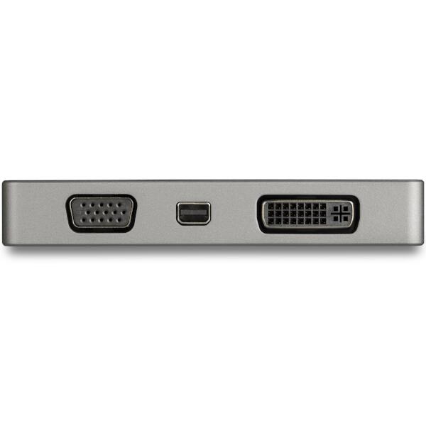 ブックス: 4 in 1 USB Type-C接続マルチディスプレイアダプタ 95W USB Power Delivery 4K／60Hz対応 スペースグレー - StarTech.com - 0065030878074 : PCソフト・周辺機器